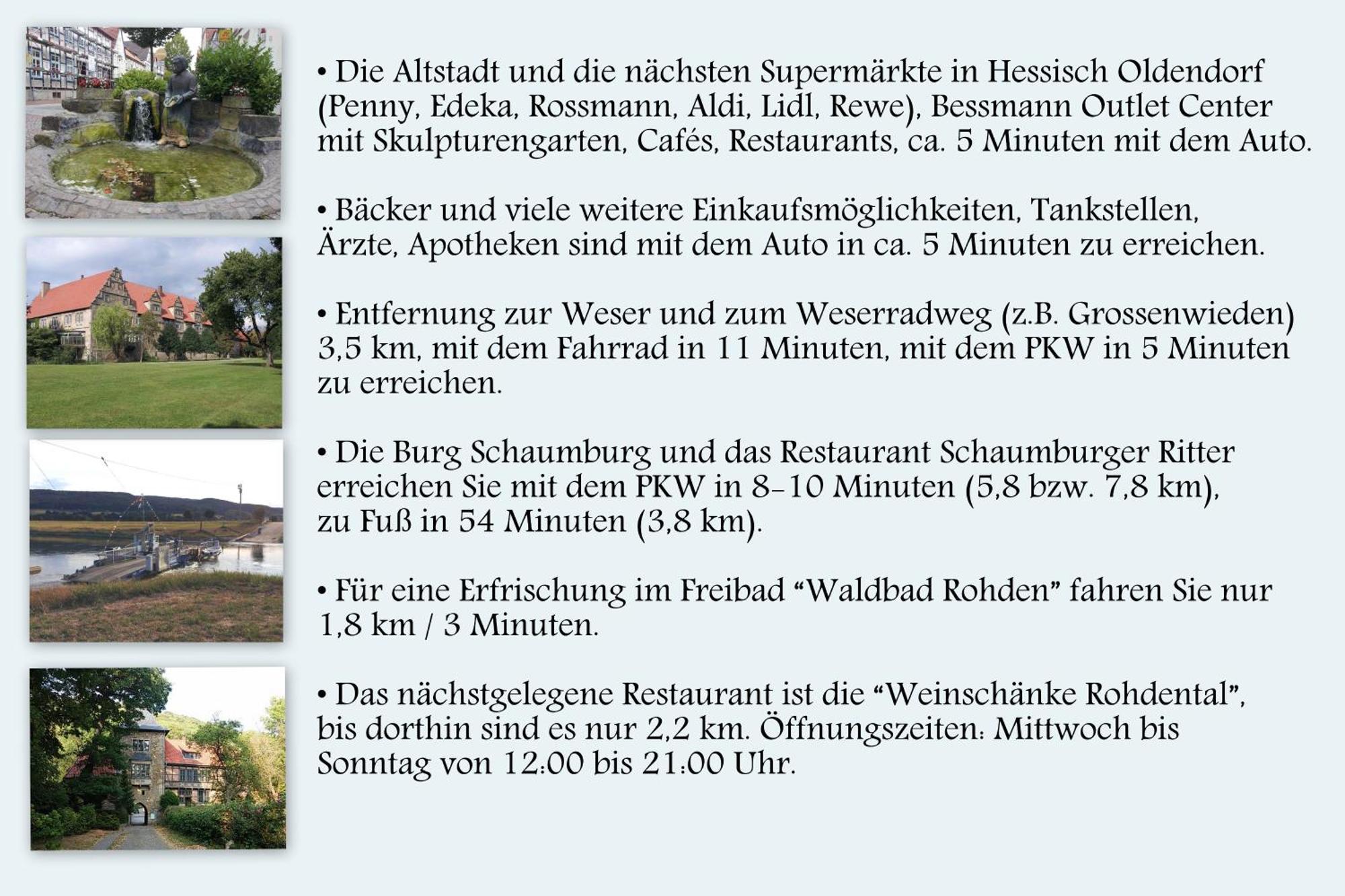 Hessisch Oldendorf Ferienwohnung Am Ellerbach מראה חיצוני תמונה